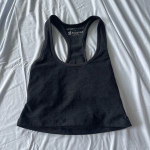 Peloton beyond yoga spacedye cropped top with built in bra for sale (size m)